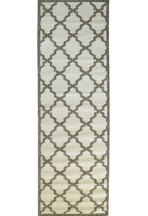 Soleil Ivory Flatweave Trellis Rug