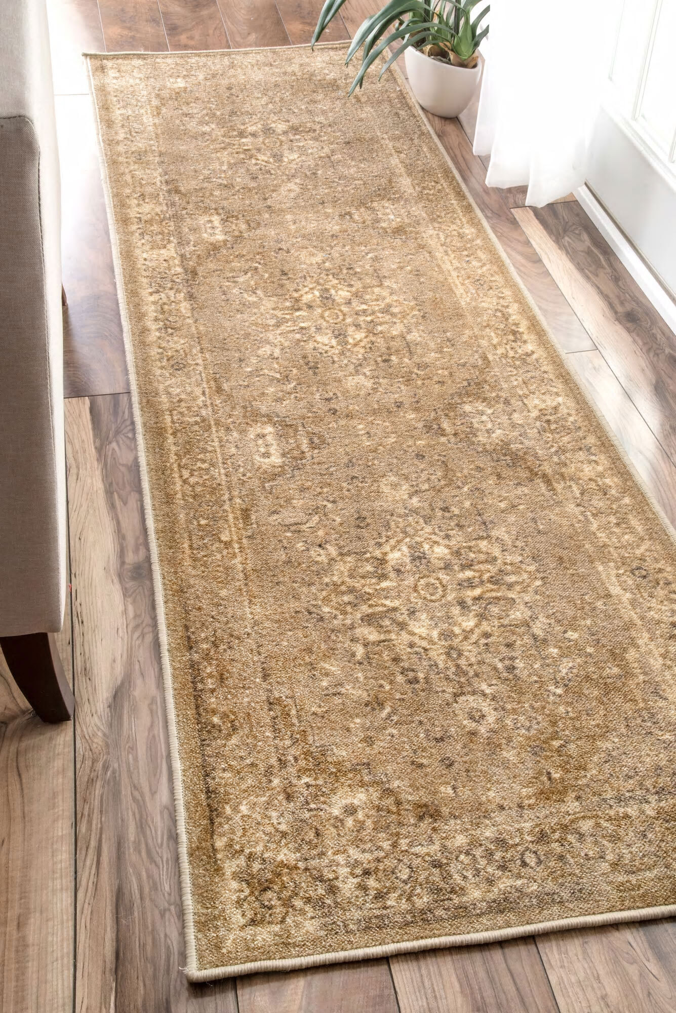 Large View Ellie Traditional Runner Rug(Size 235 x 67cm) RUNNER