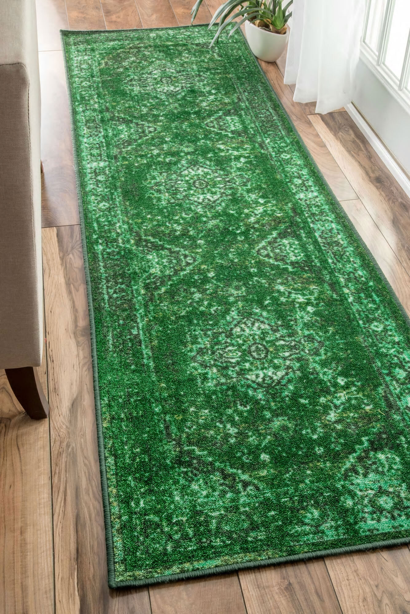 Large View Ellie Traditional Runner Rug(Size 235 x 67cm) RUNNER