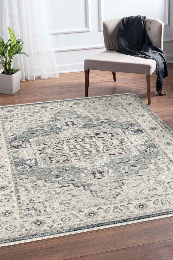 Aden Traditional Medallion Rug(Size 170 x 120cm)