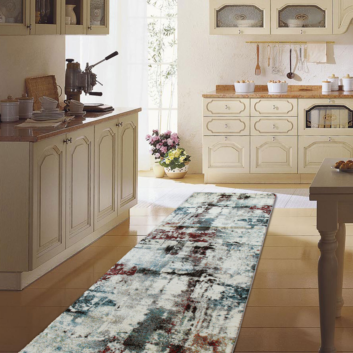 Large View Adobe Modern Grunge Rug