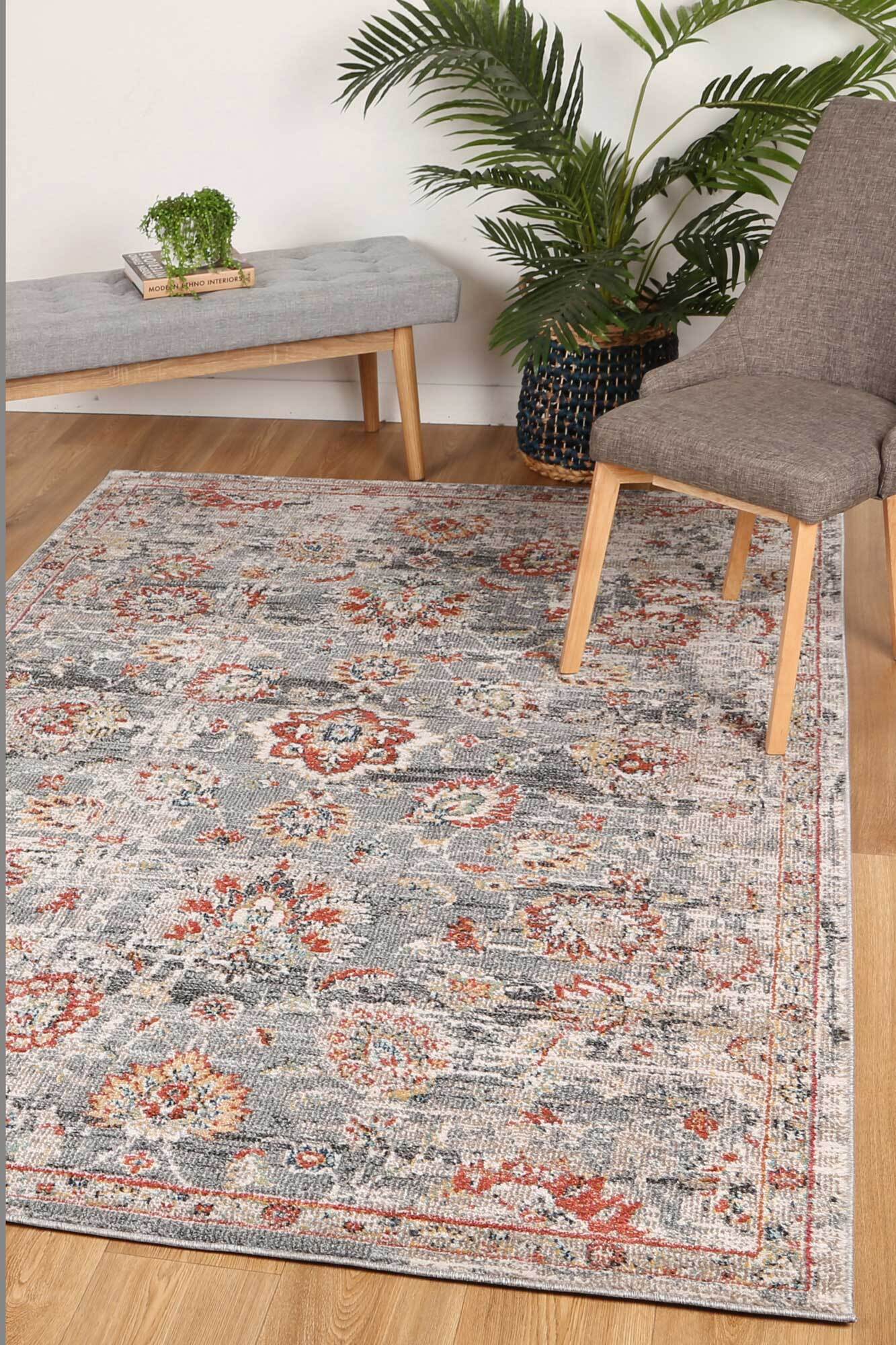Alani Traditional Floral Rug(Size 230 x 160cm)