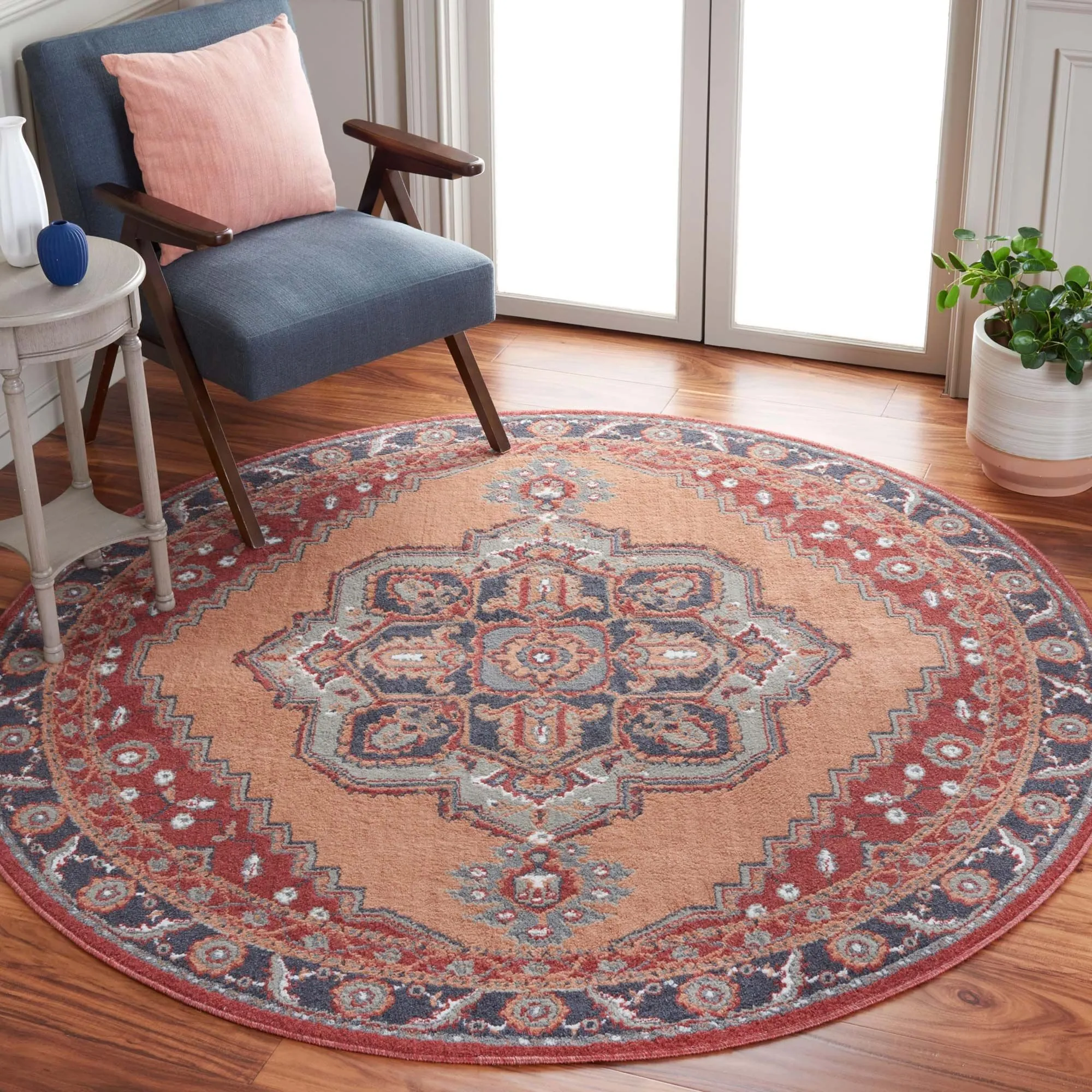 Alfa Traditional Medallion Rug