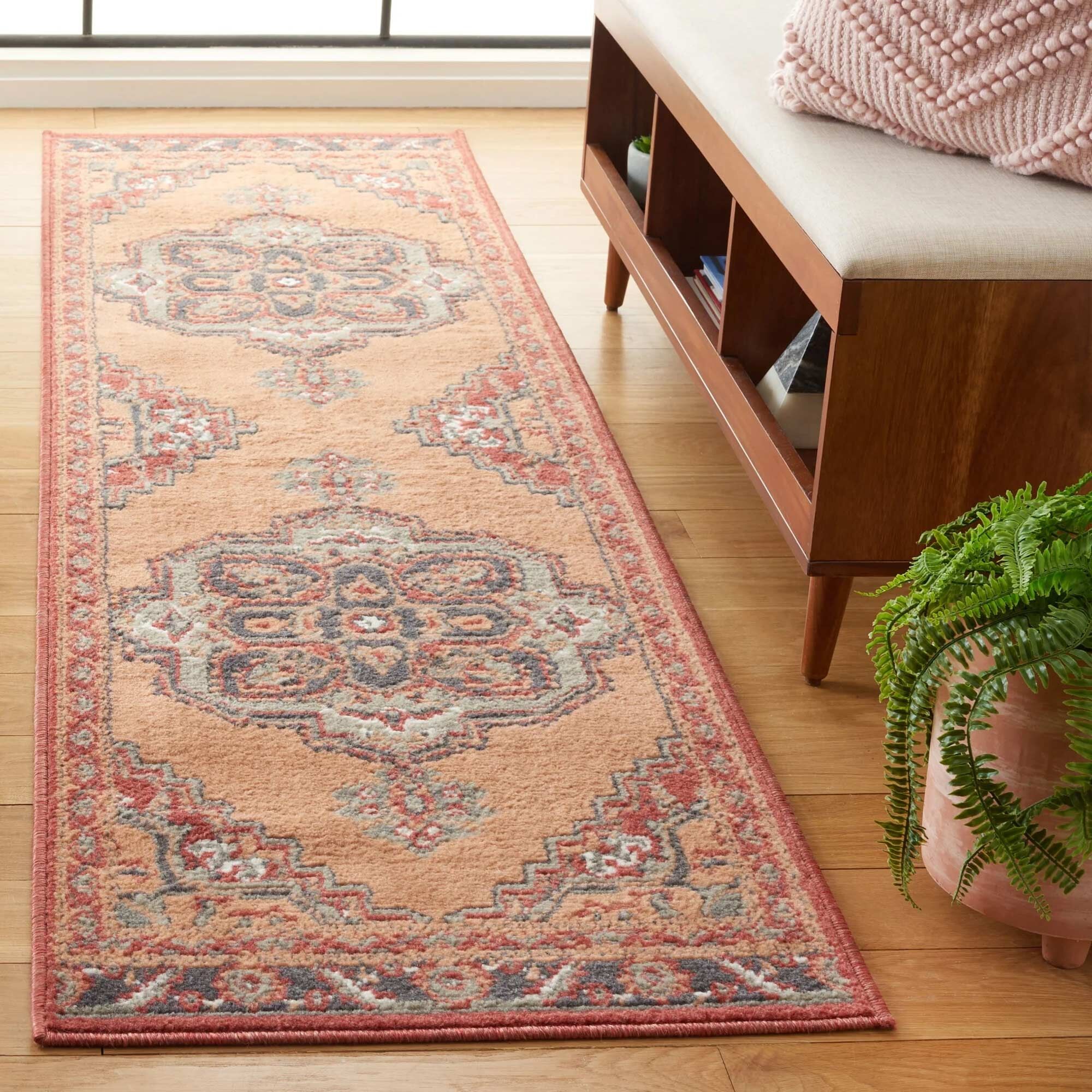 Large View Alfa Traditional Medallion Rug