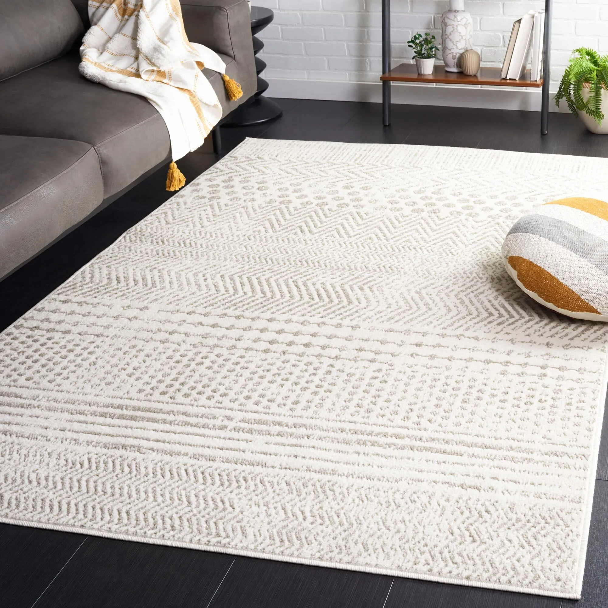 Large View Alfa Modern Geometric Rug