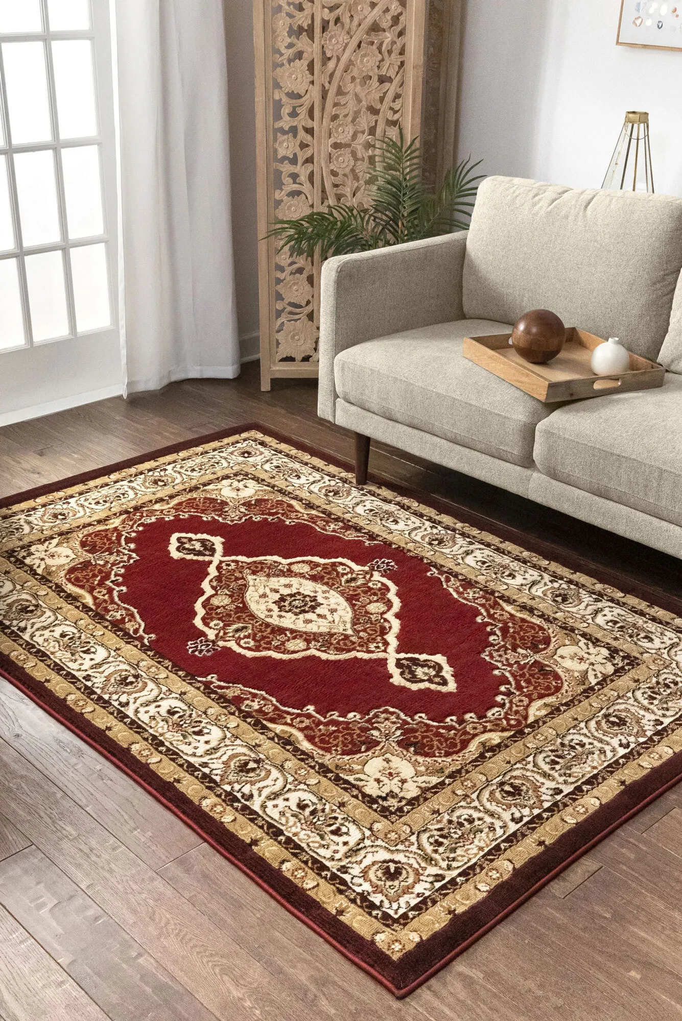Americo Classic Medallion Rug(Size 220 x 150cm)
