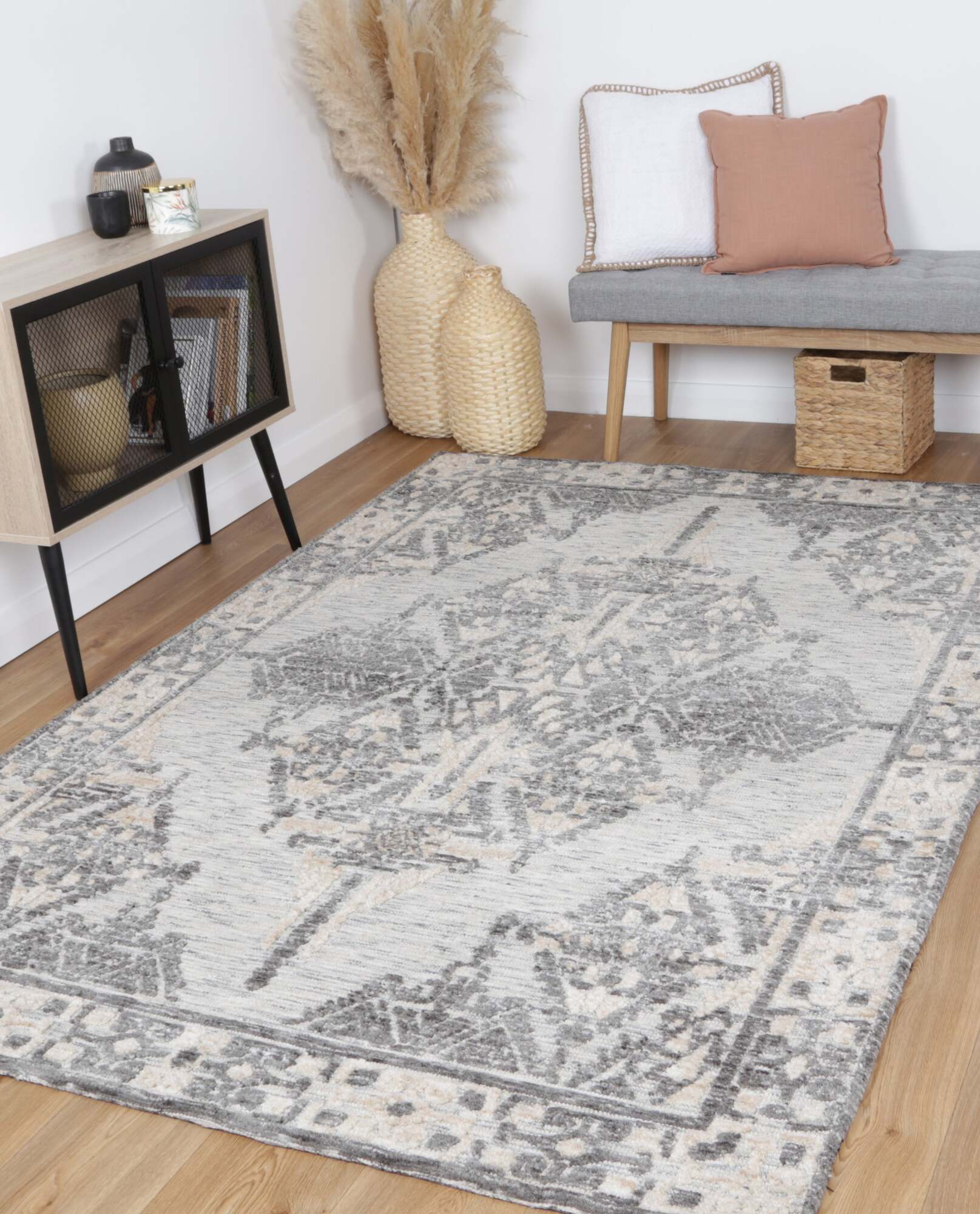 Amir Hand Tufted Rug Charcoal Rugs Free Shipping