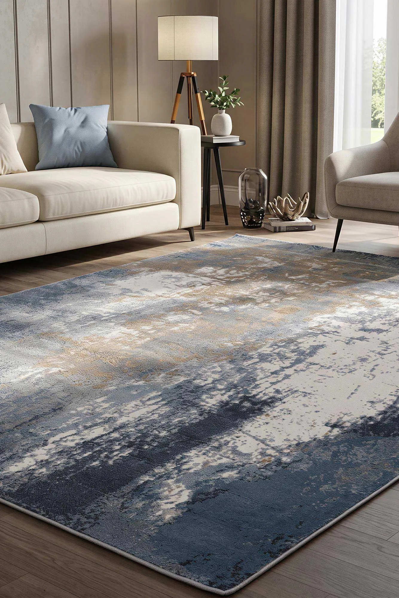 Amigo Modern Abstract Rug(Size 230 x 160cm)