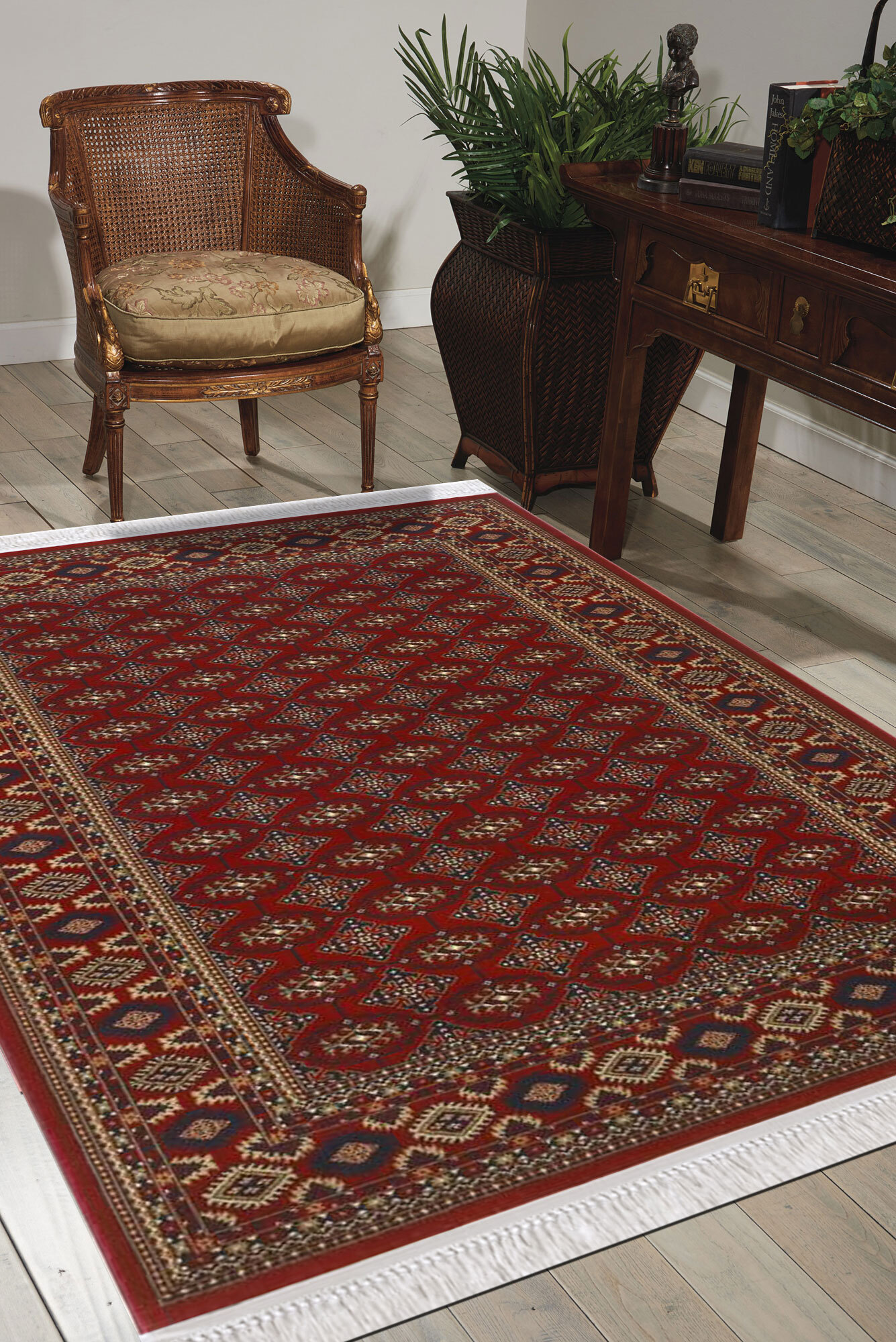 Red Traditional Afghan Rug(Size 170 x 120cm)