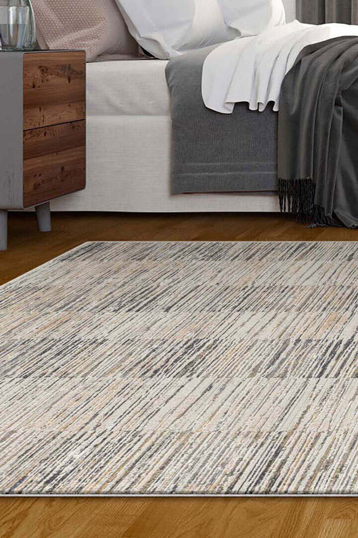 Large View Anna Contemporary Striped Rug(Size 300 x 200cm)