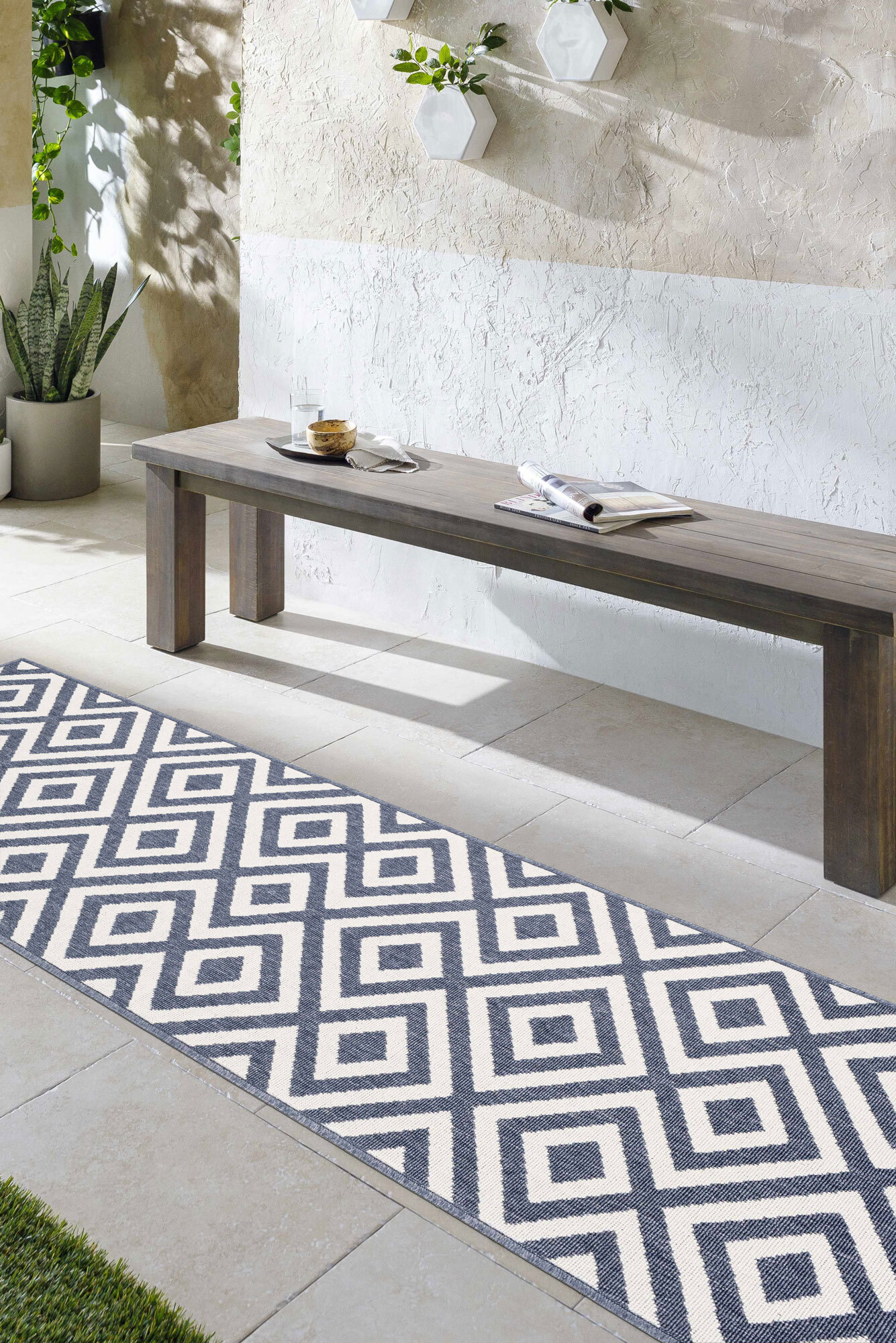 Ambient Patio Runner AO1302-IE6X(Size 230 x 67cm) RUNNER