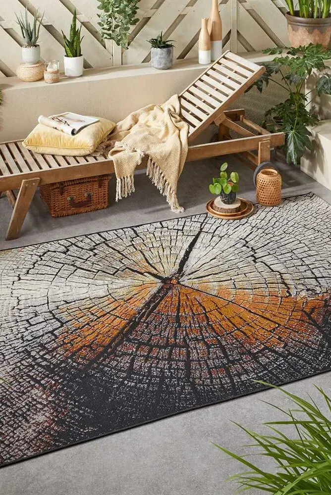 Aperto Tree Stump Rug(Size 240 x 80cm) RUNNER