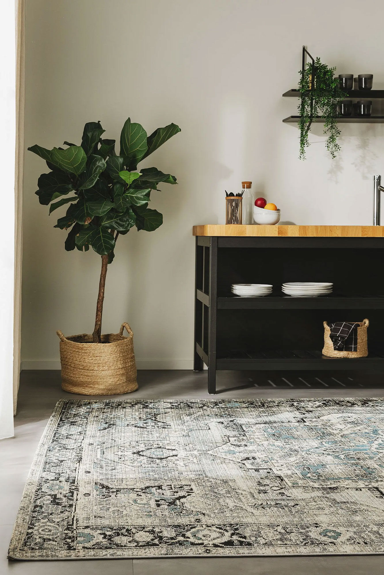 Large View Aperto Medallion Flatweave Rug(Size 235 x 160cm)