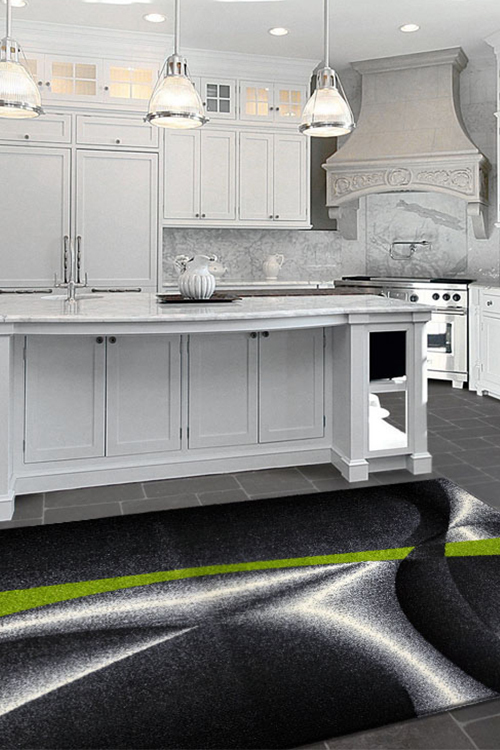 Large View Aria Modern Abstract Rug(Size 170 x 120cm)