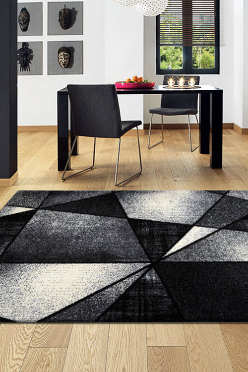 Aria Granite Modern Abstract Rug(Size 170 x 120cm)