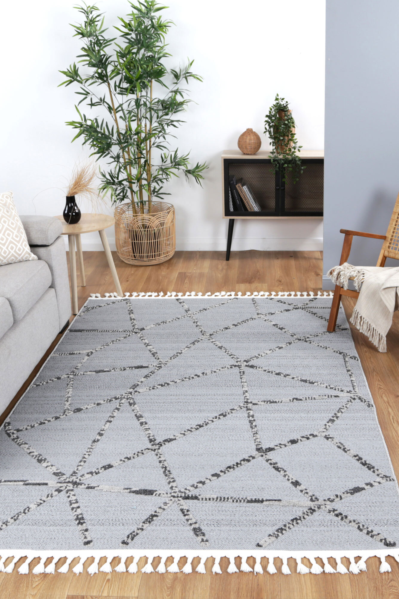 Ariel Textured Moroccan Rug(Size 230 x 160cm)