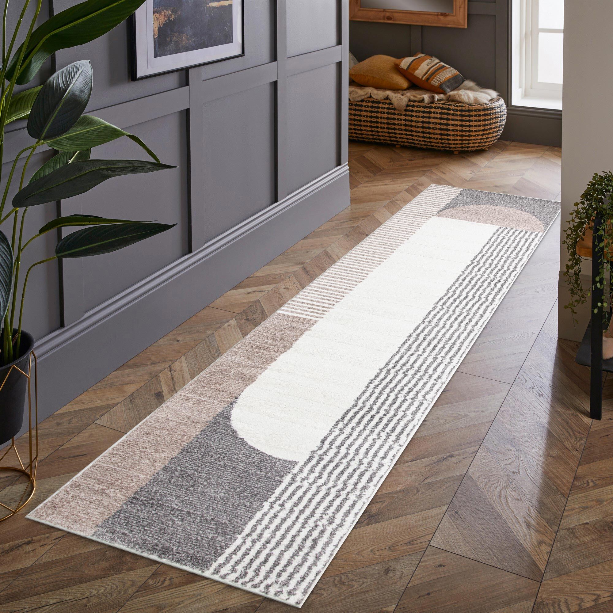 Large View Austin Geometric Striped Rug