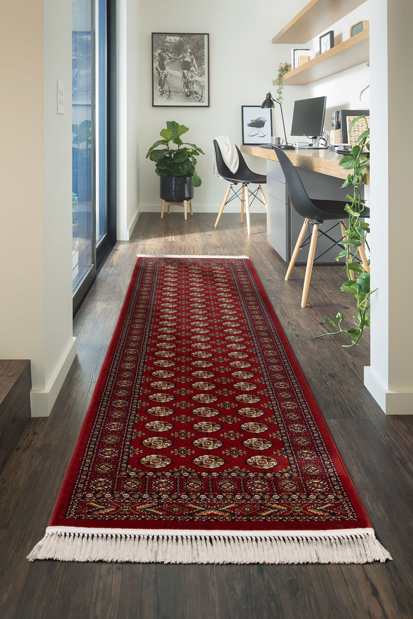 Large View Baloch Hallway Runner(Size 290 x 80cm) RUNNER