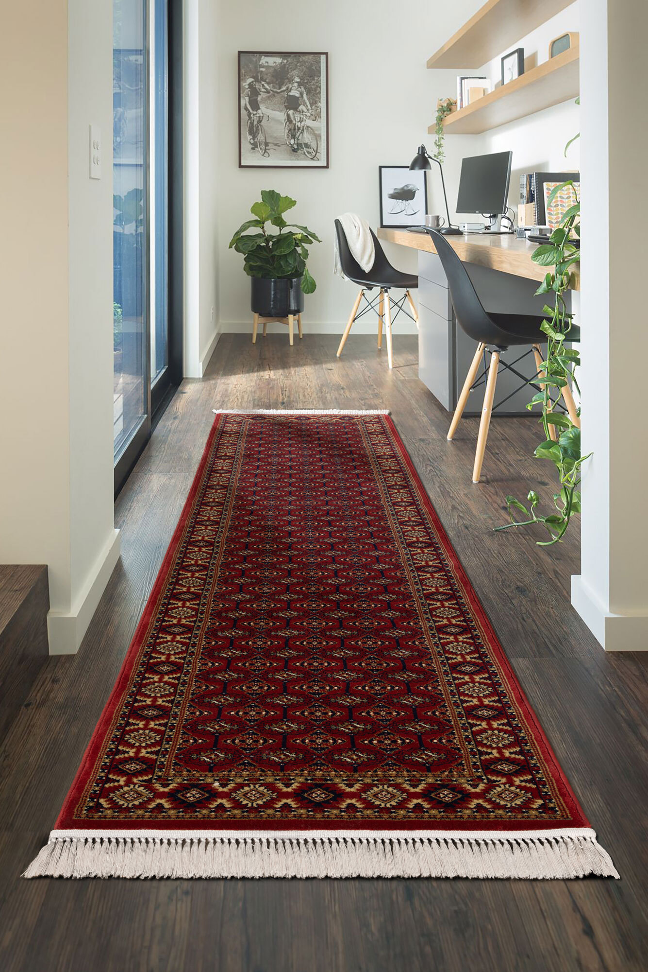 Large View Baloch Hallway Rug(Size 390 x 80cm) RUNNER