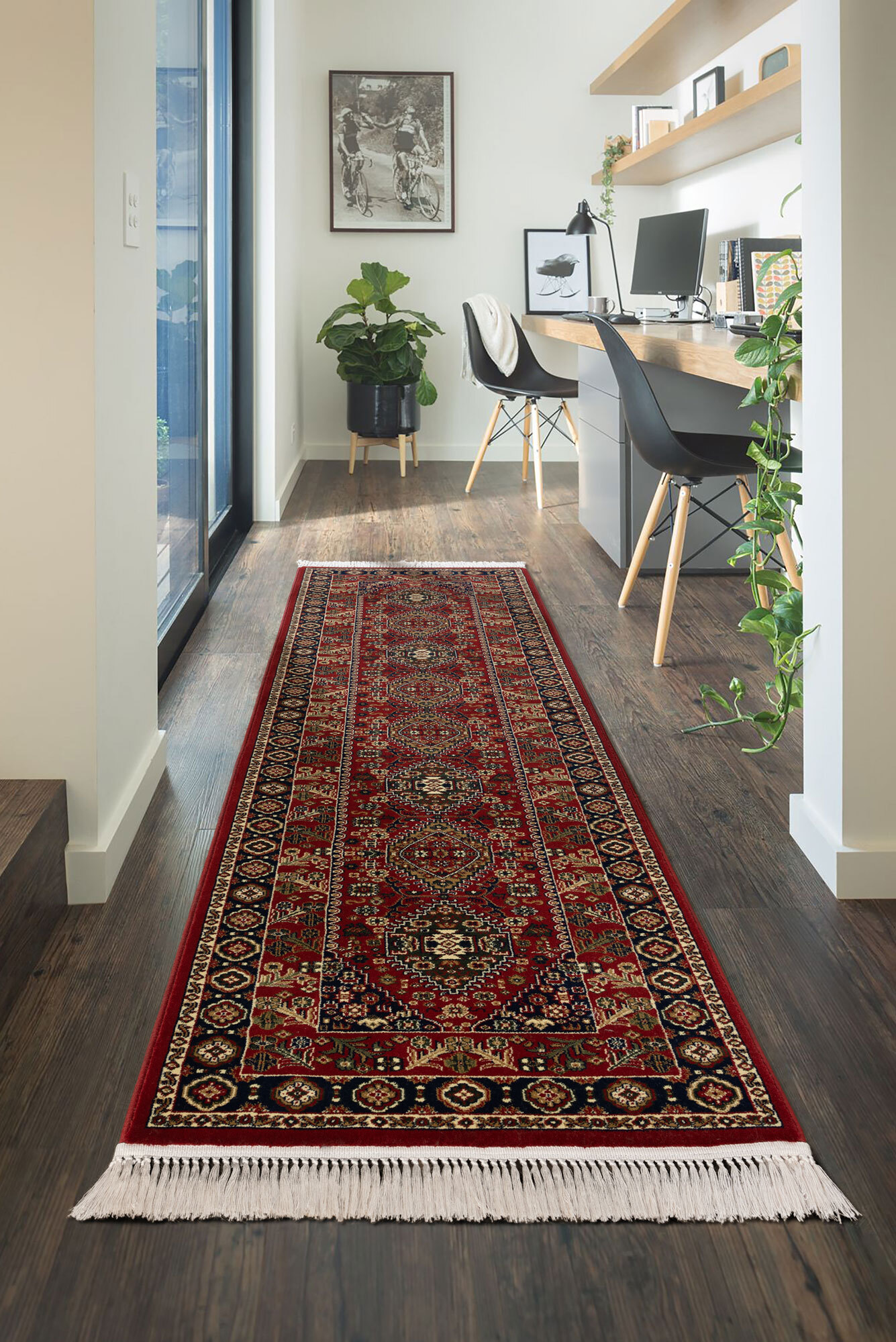 Large View Baloch Hallway Rug(Size 390 x 80cm) RUNNER