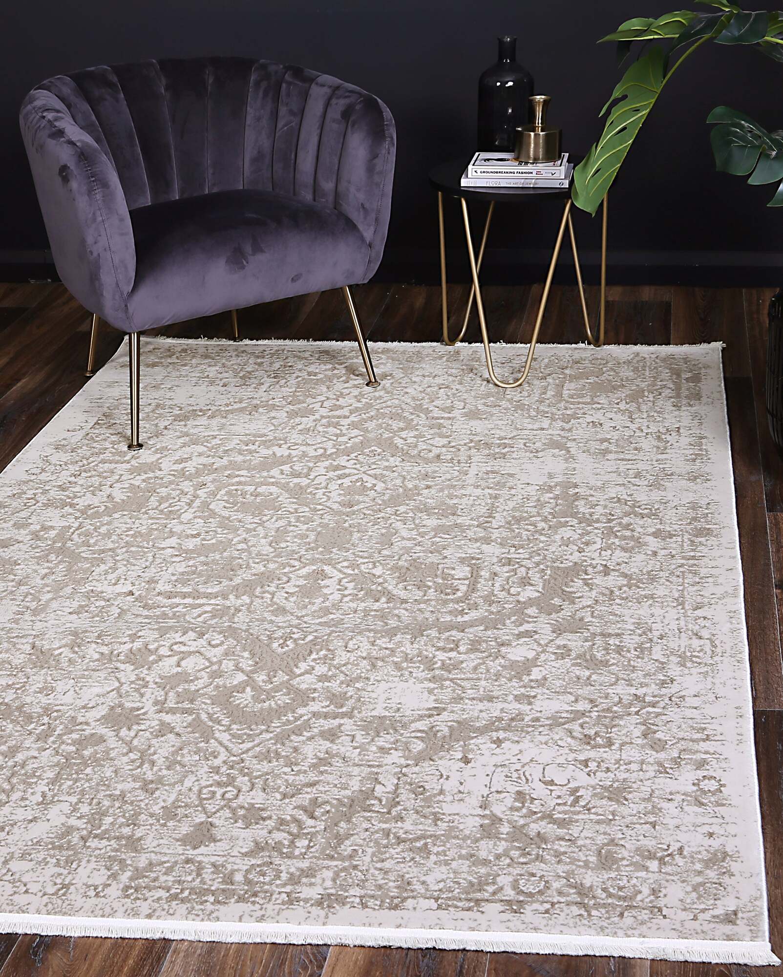 Large View Bari Traditional Medallion Rug(Size 230 x 160cm)