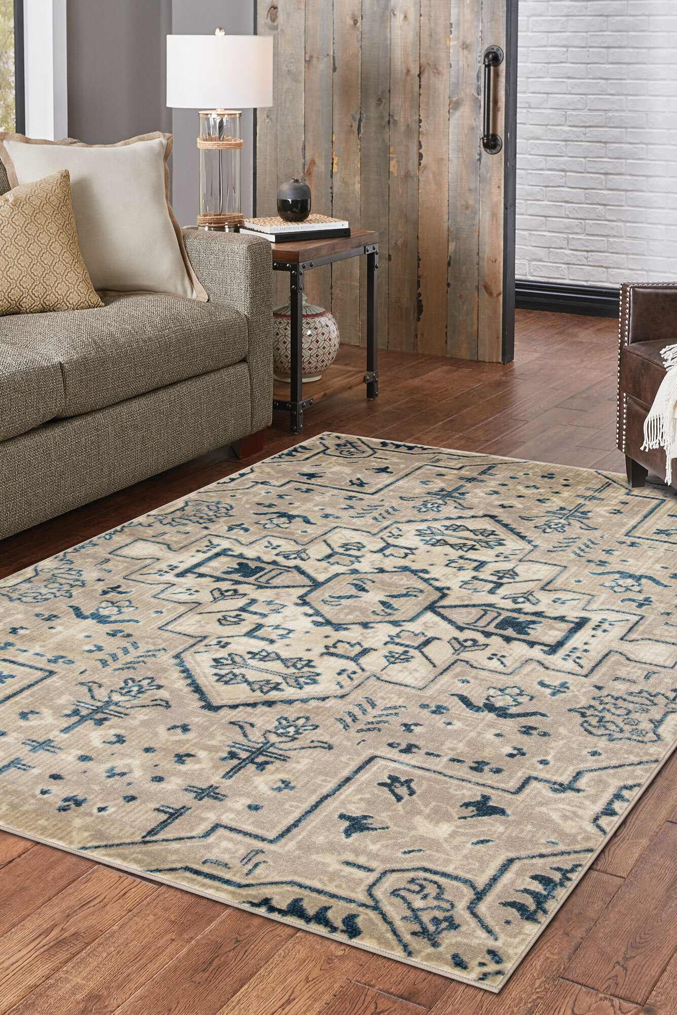 Bliss Traditional Medallion Rug(Size 170 x 120cm)