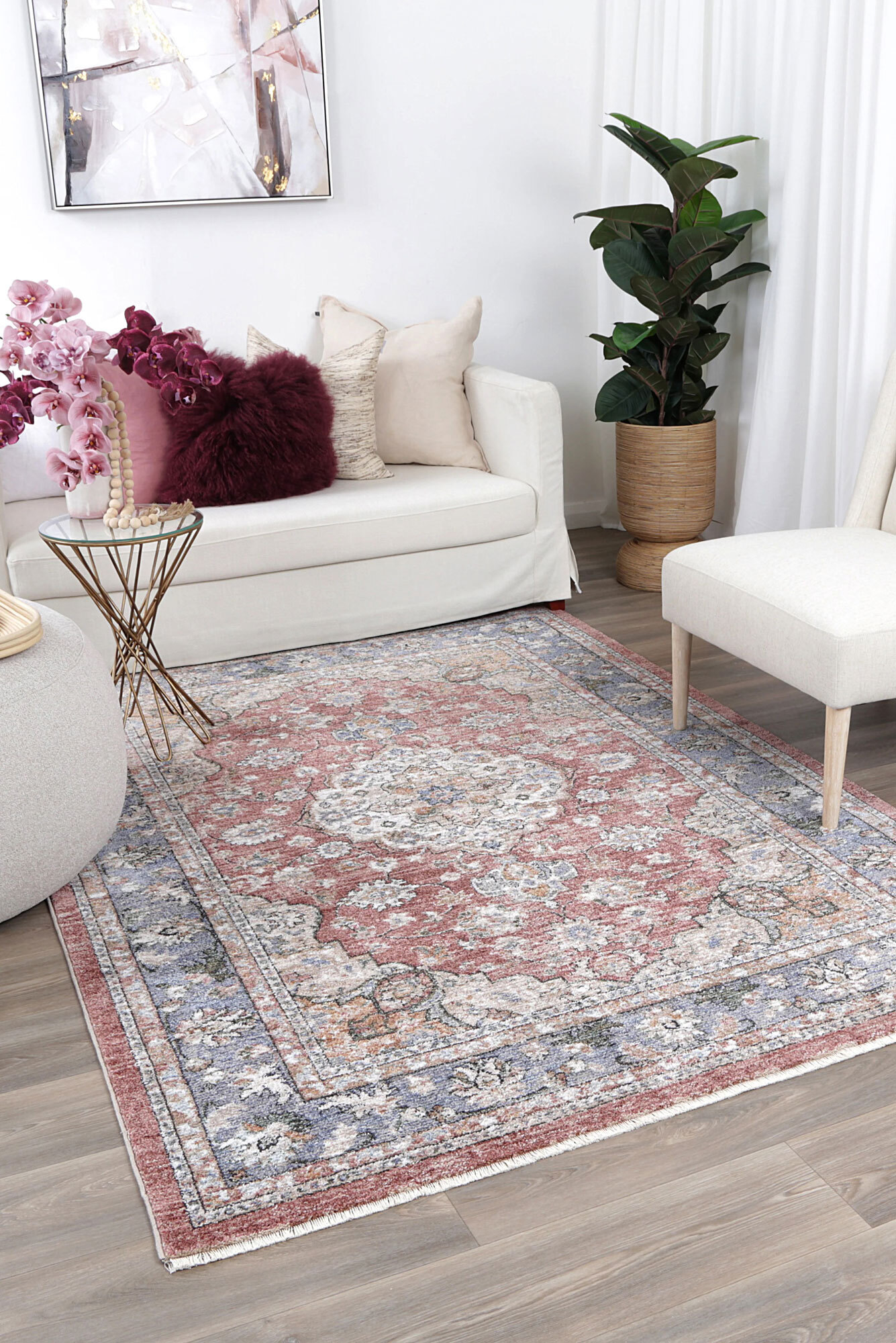 Belle Traditional Rug Medallion Rugs Afterpay & Zippay