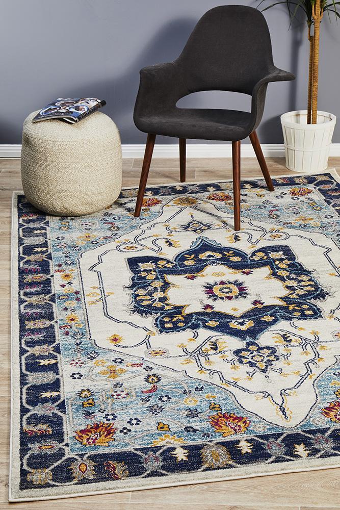 Large View Bennu Traditional Medallion Rug(Size 230 x 160cm)