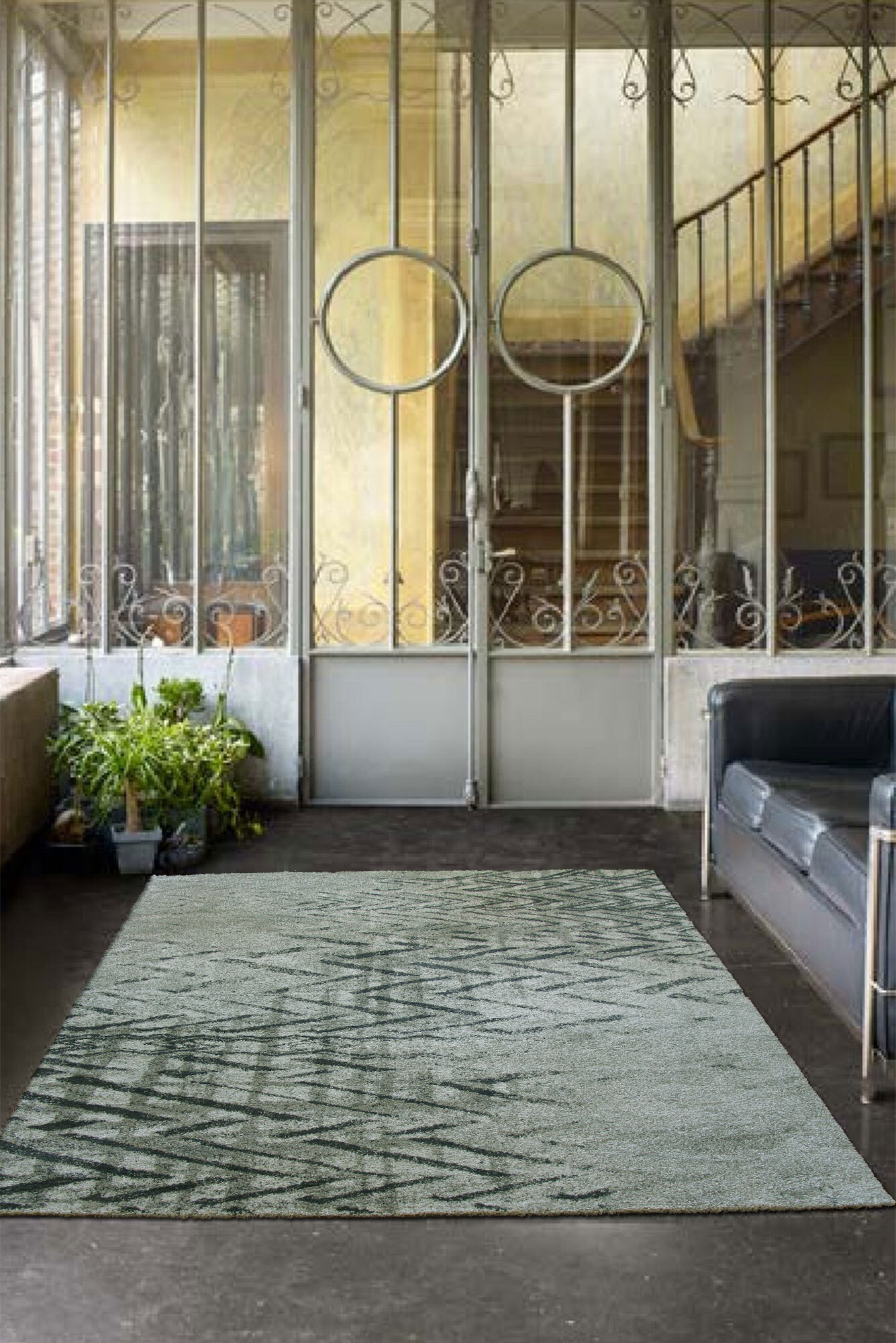 Bergamo Modern Abstract Rug(Size 230 x 160cm)