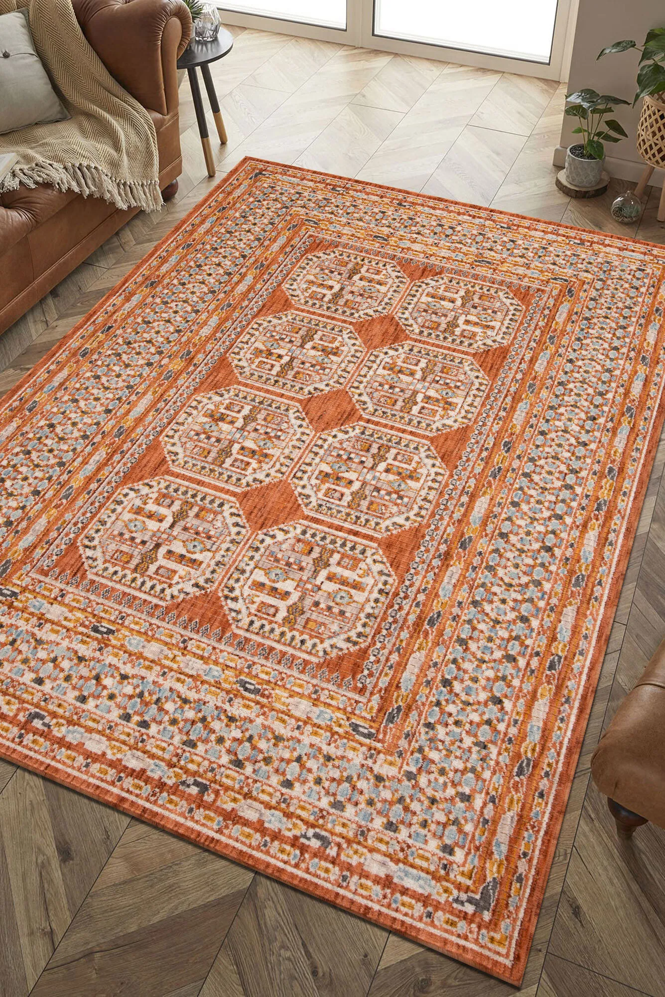 Large View Bokhara Traditional Wool Rug(Size 230 x 160cm)
