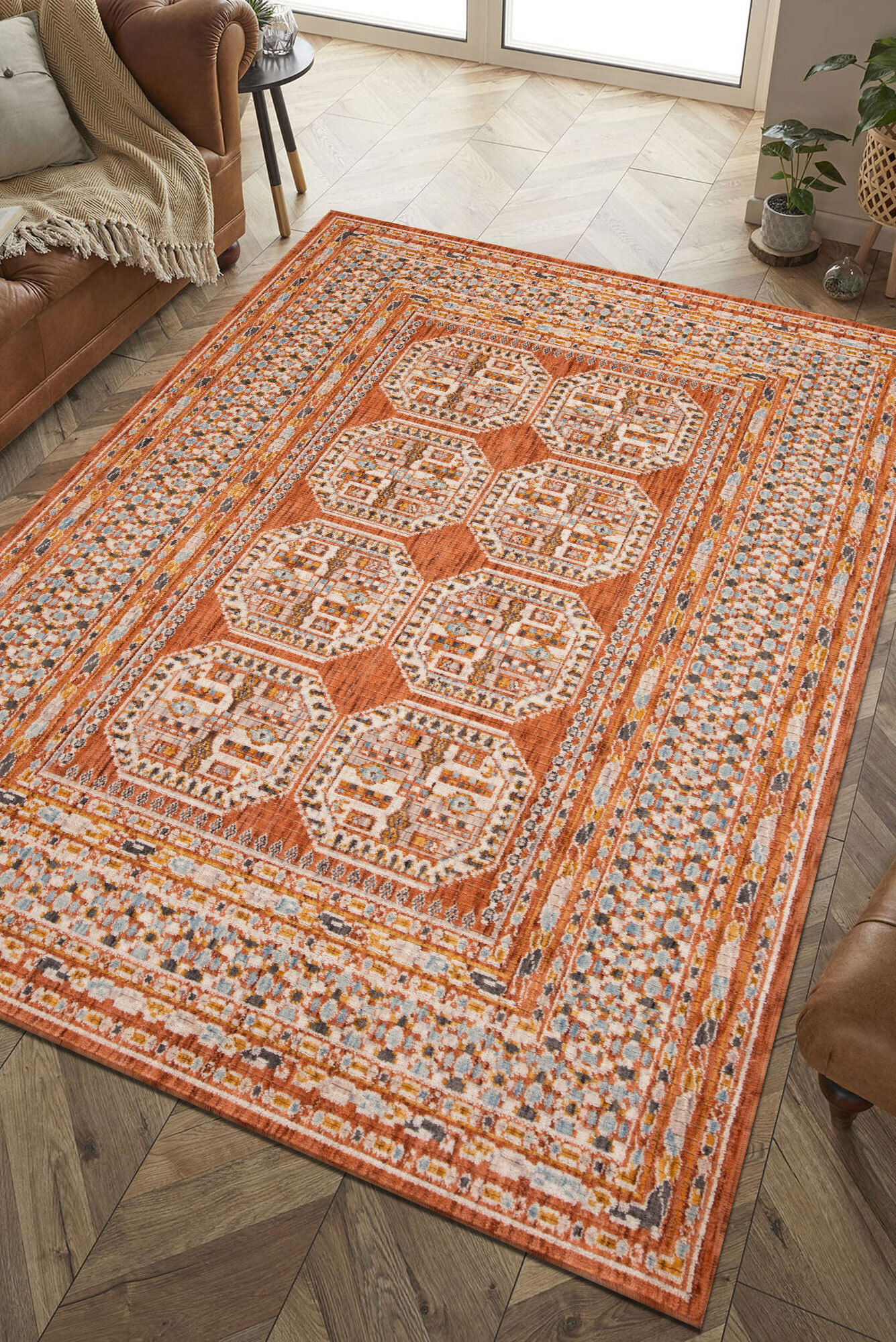 Bokhara Traditional Wool Rug(Size 230 x 160cm)