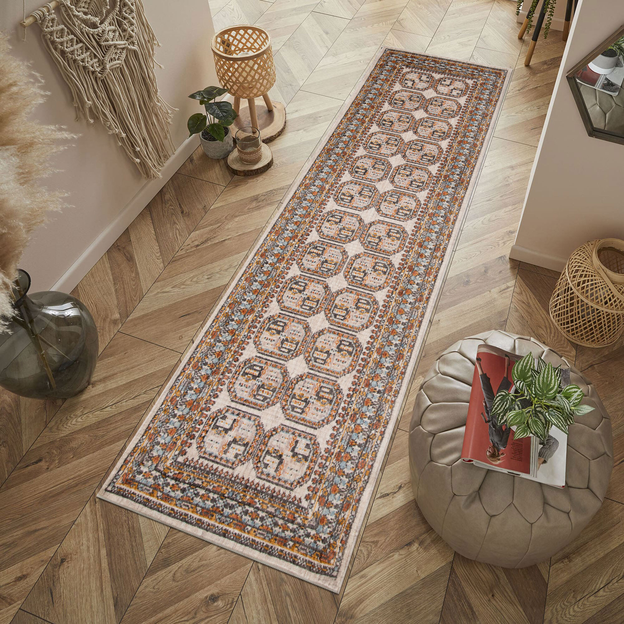 Large View Bokhara Traditional Wool Rug