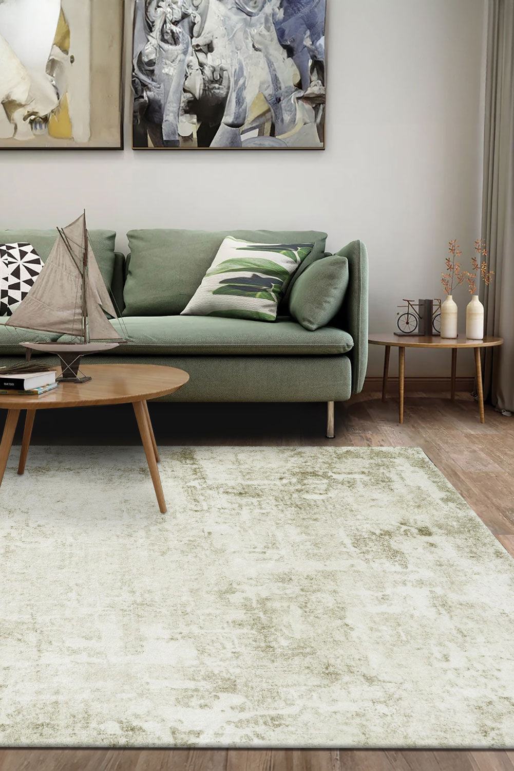 Large View Cato Contemporary Abstract Rug(Size 230 x 160cm)