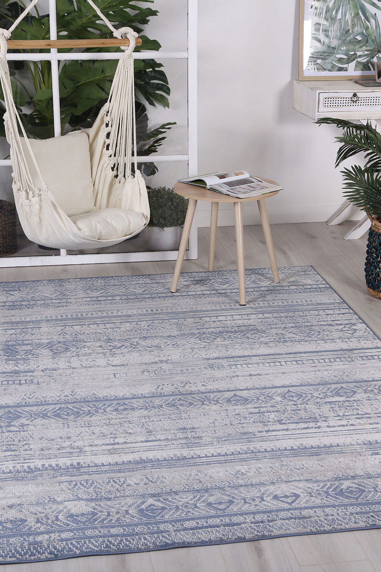 Casa Striped Abstract Rug(Size 230 x 160cm)