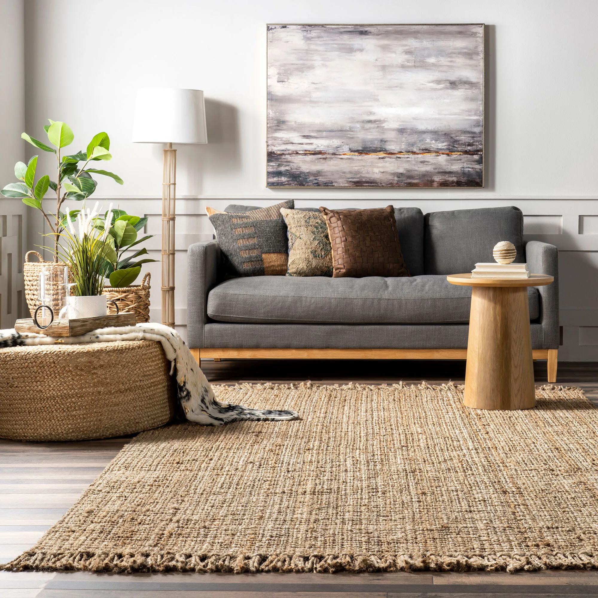 Jimmy Natural Jute Flatweave Rug