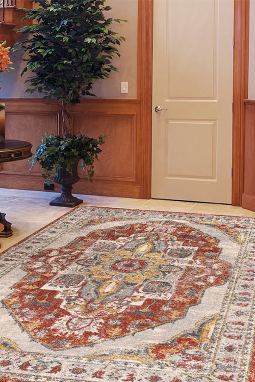 Large View Cleo Traditional Medallion Rug(Size 170 x 120cm)