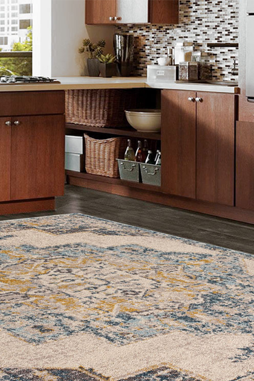 Cleo Traditional Medallion Rug(Size 170 x 120cm)