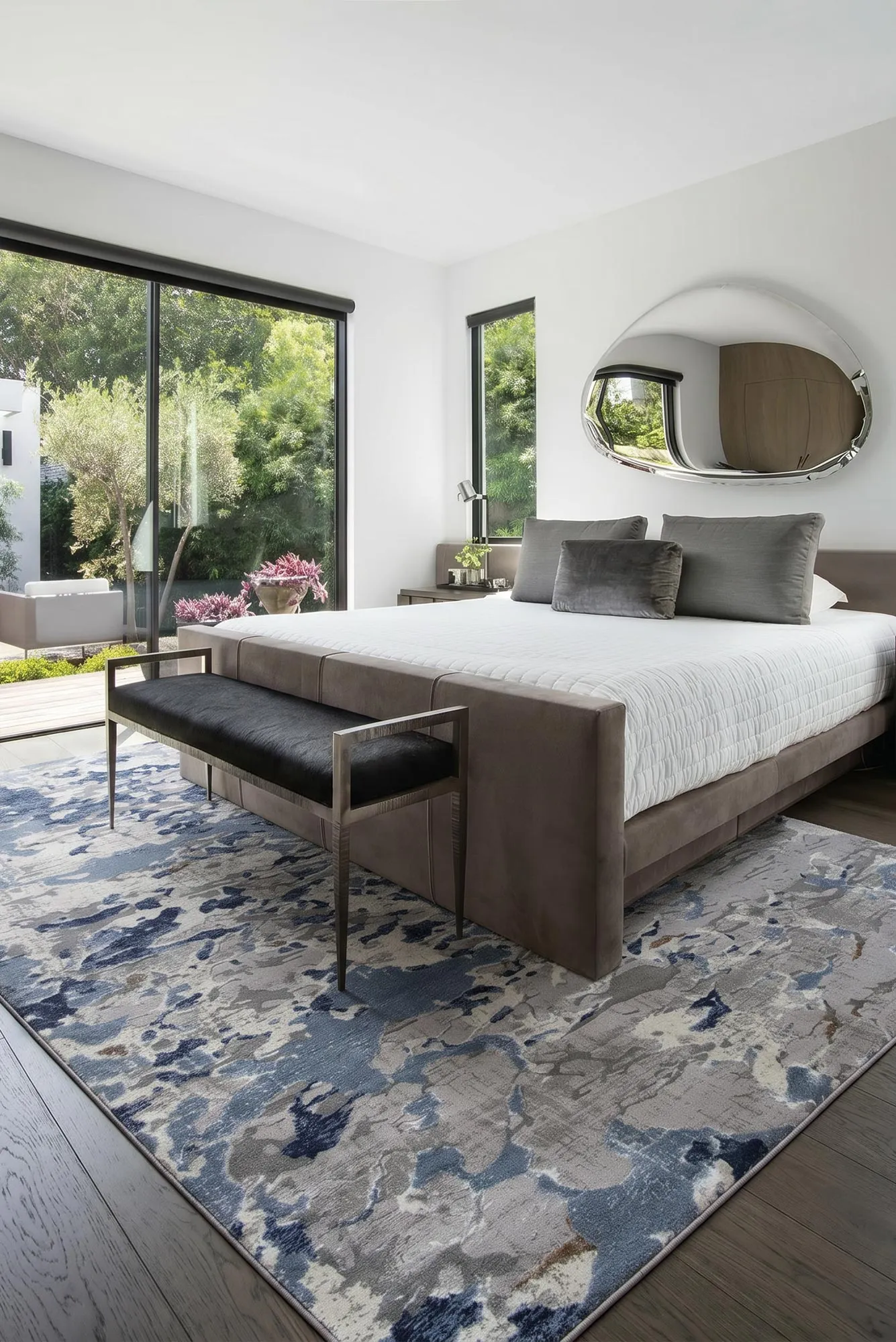 Cloud Modern Abstract Rug(Size 330 x 240cm)