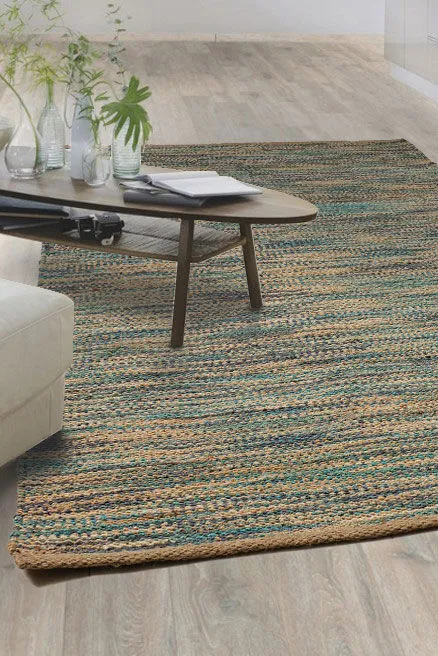 Claire Hemp & Chindi Rug(Size 220 x 150cm)