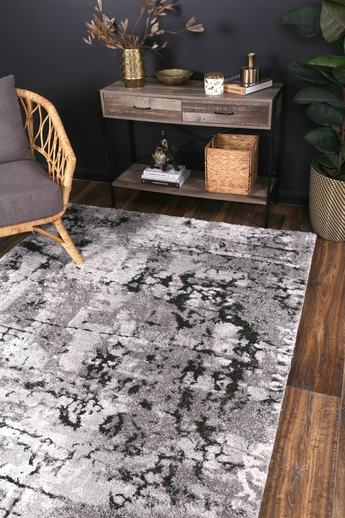 Cole Contemporary Abstract Rug(Size 170 x 120cm)