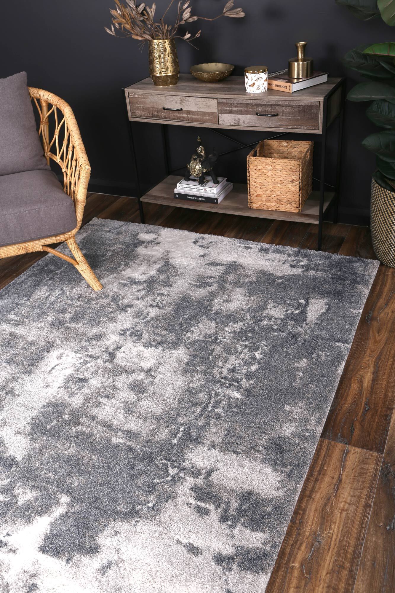 Large View Cole Contemporary Abstract Rug(Size 380 x 280cm)