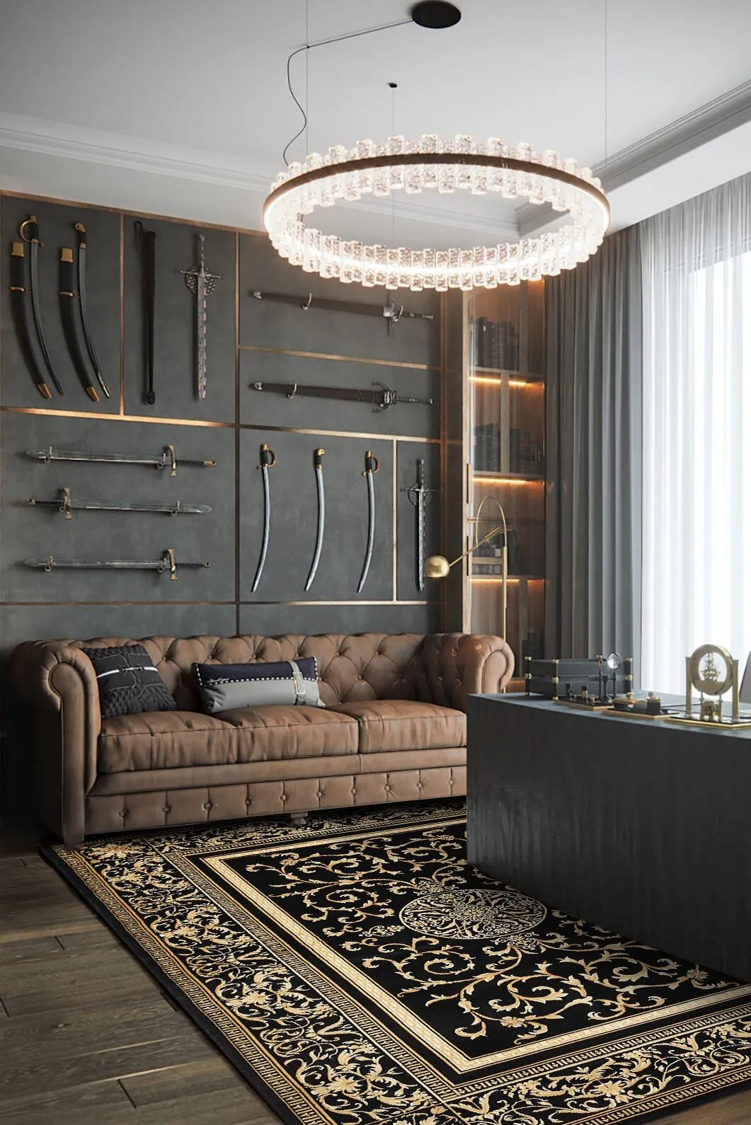 Couture Classic Medallion Rug(Size 285 x 200cm)
