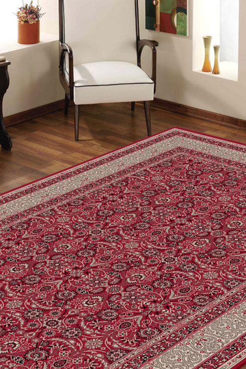 Dante Red Traditional Border Rug(Size 330 x 240cm)