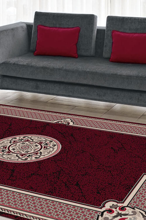 Dante Red Classic Medallion Rug(Size 400 x 300cm)