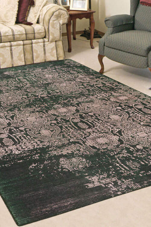 Diva Green Transitional Rug(Size 180 x 115cm)