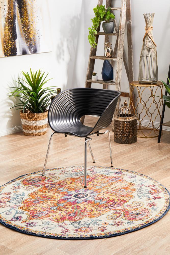 Large View Elana Classic Overdyed Round Rug(Size 150 x 150cm) ROUND