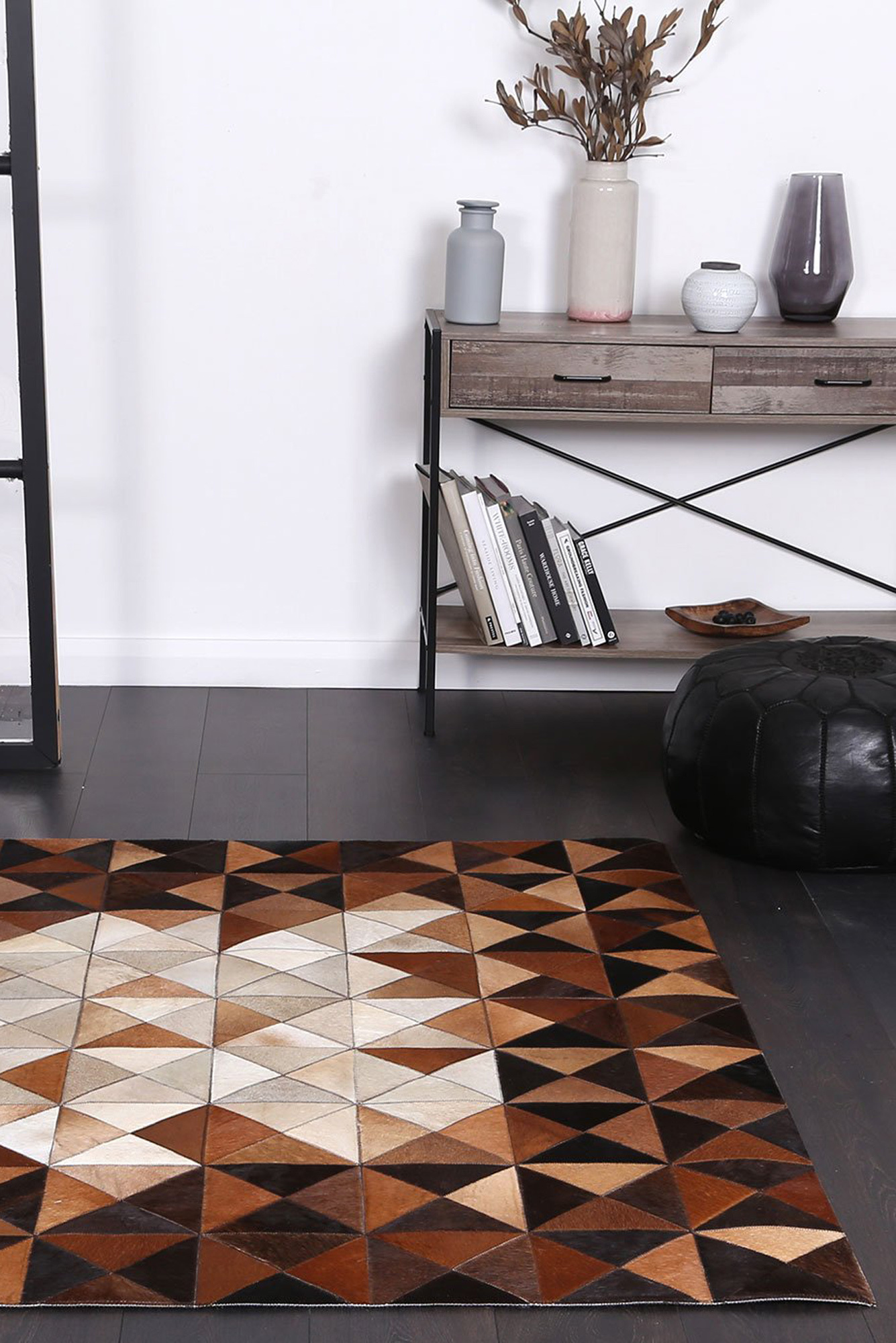 Elena Cow Hide Leather Rug(Size 230 x 160cm)