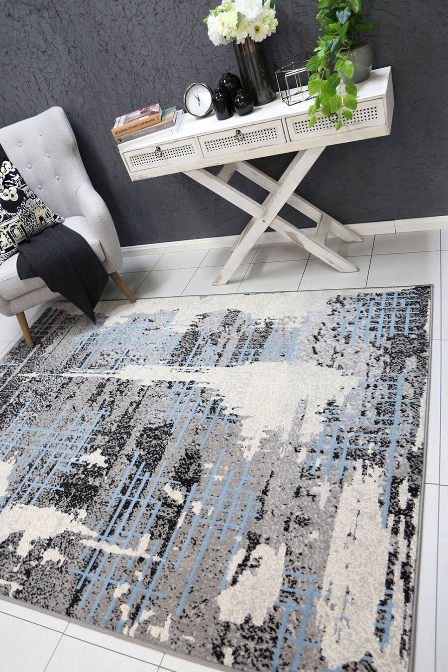 Large View Emma Modern Abstract Rug(Size 230 x 160cm)