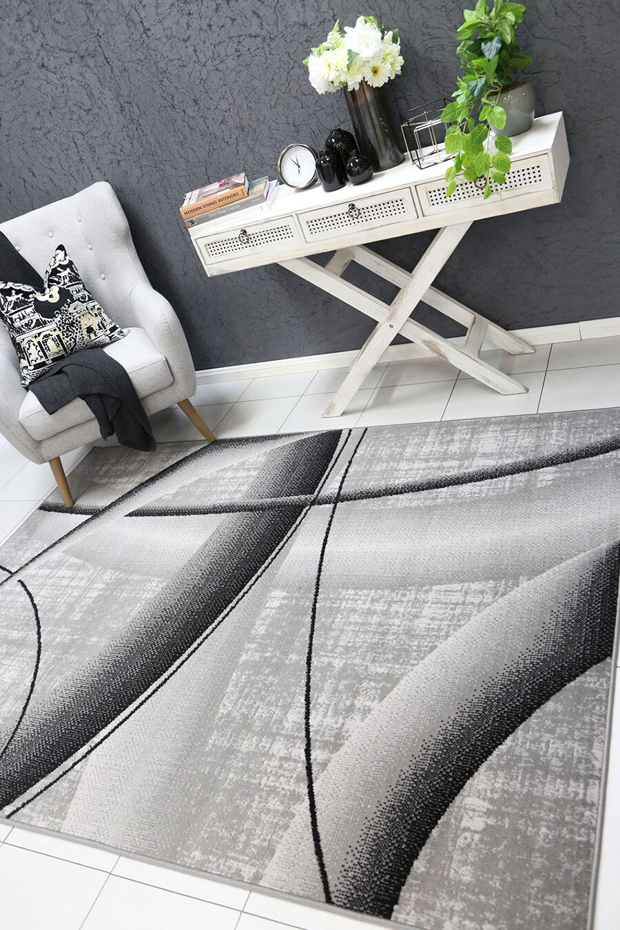 Large View Emma Modern Abstract Rug(Size 230 x 160cm)
