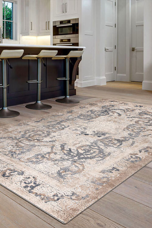 Large View Eris Contemporary Medallion Rug(Size 180 x 120cm)